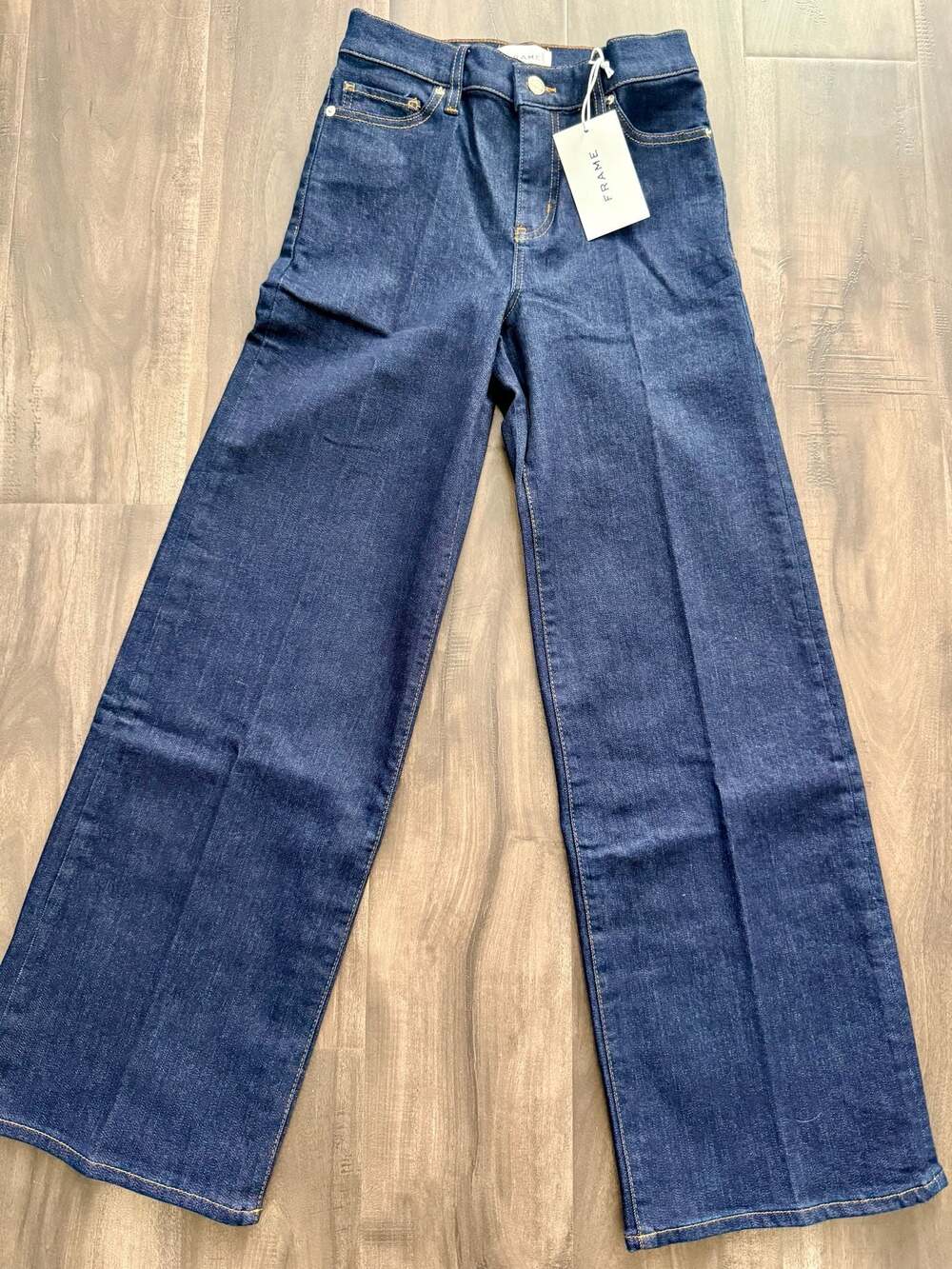 FRAME Le Slim Palazzo High Rise Wide Leg Jeans Size 26